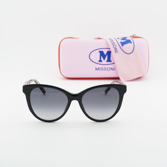 Missoni MIS 0029/S 0807 9O Cat Eye Sunglasses - Black/Grey main image 6